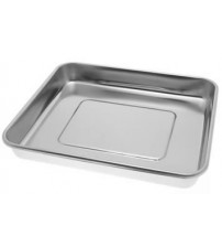 INSTRUMENTS TRAY STAINLESS STEEL WITHOUT LID 14 X 18